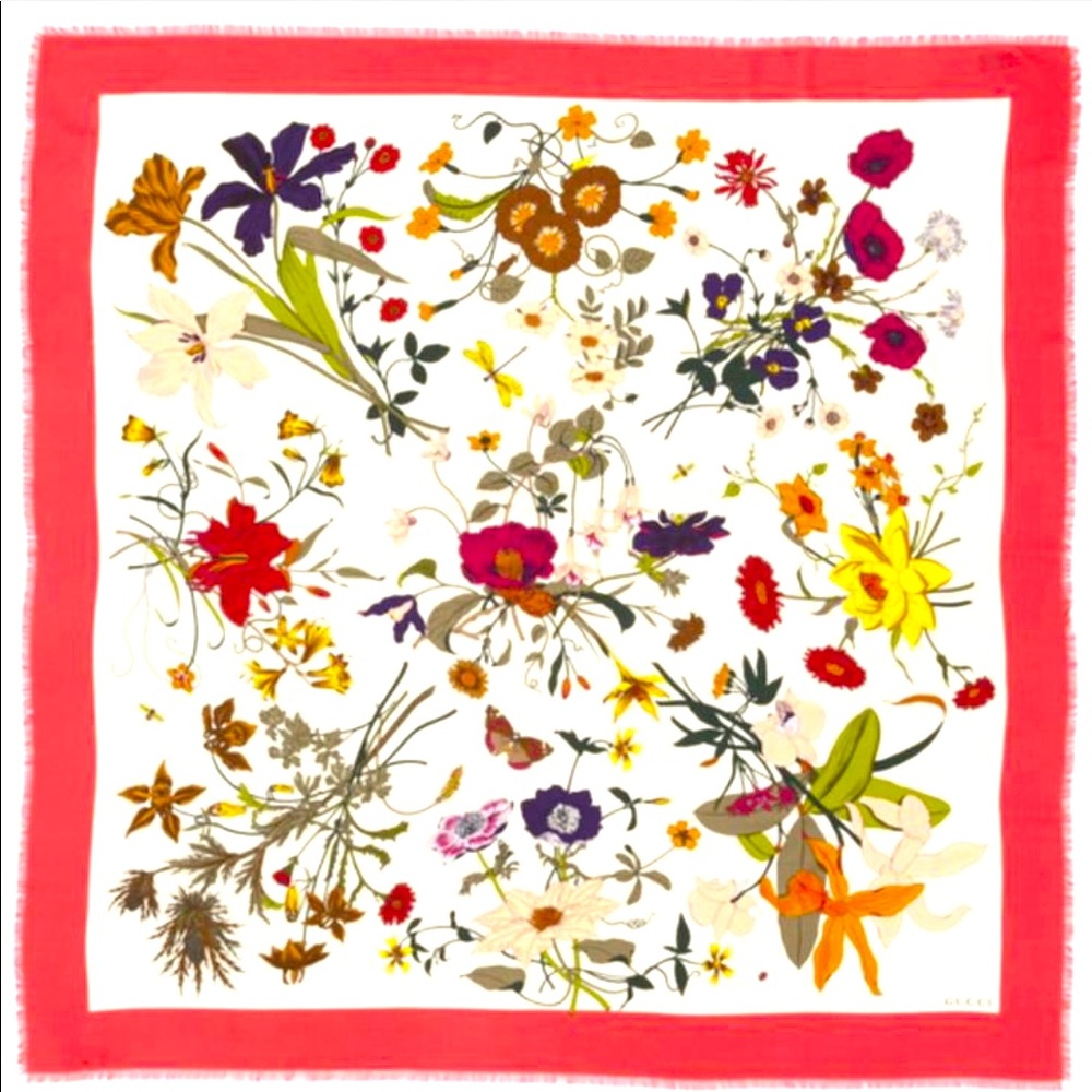 Gucci Flora Scarf